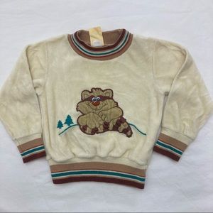 Vintage Kids Velour Sweatshirt